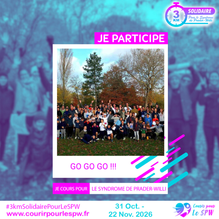 visuel je participe courir pour le SPW insta