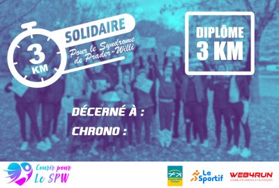 diplome course virtuelle Courir pour le SPW 2026